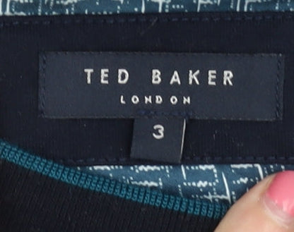 Ted Baker Men's Grey Crew Neck Pullover Sweatshirt M