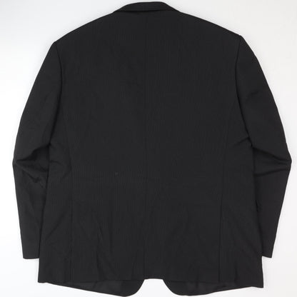 Mens UK Size 48 Thomas Nash Regular Black Suit Jacket