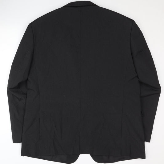Mens UK Size 48 Thomas Nash Regular Black Suit Jacket