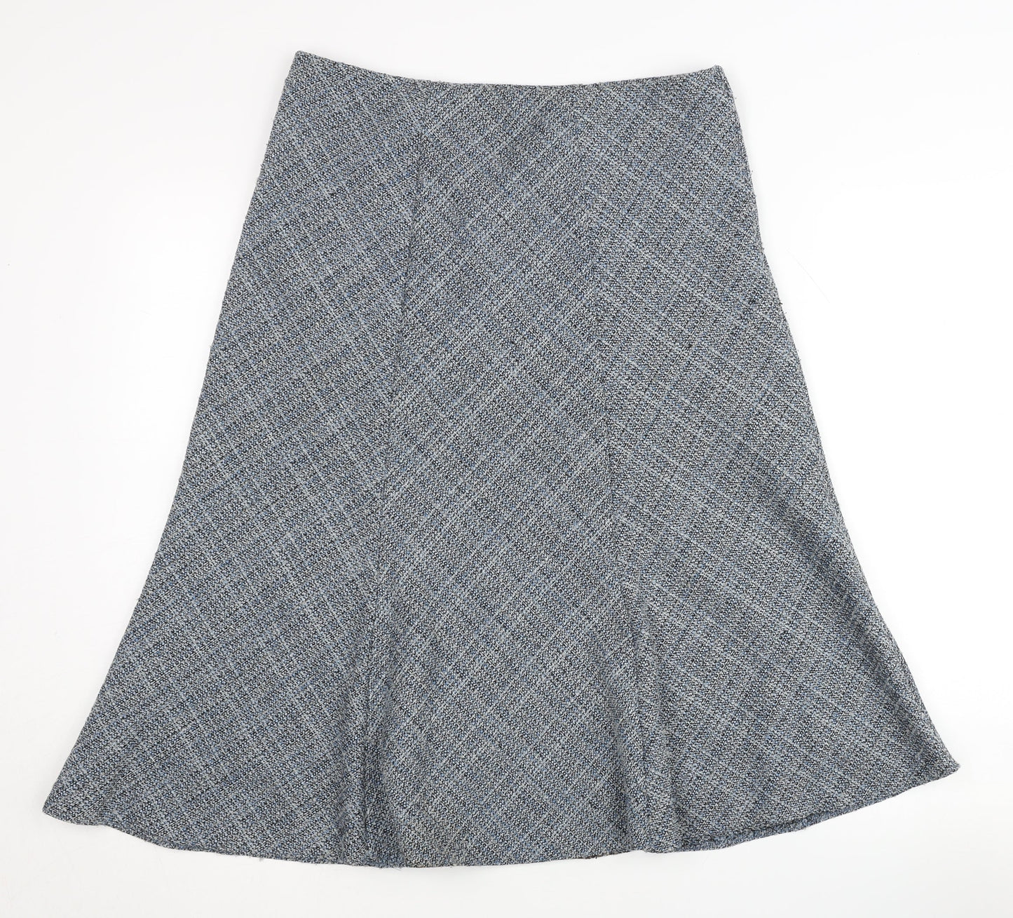 Honor Millburn Women's Grey Flare Skirt Size 12