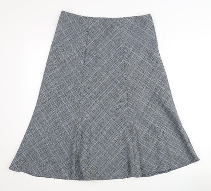 Honor Millburn Women's Grey Flare Skirt Size 12