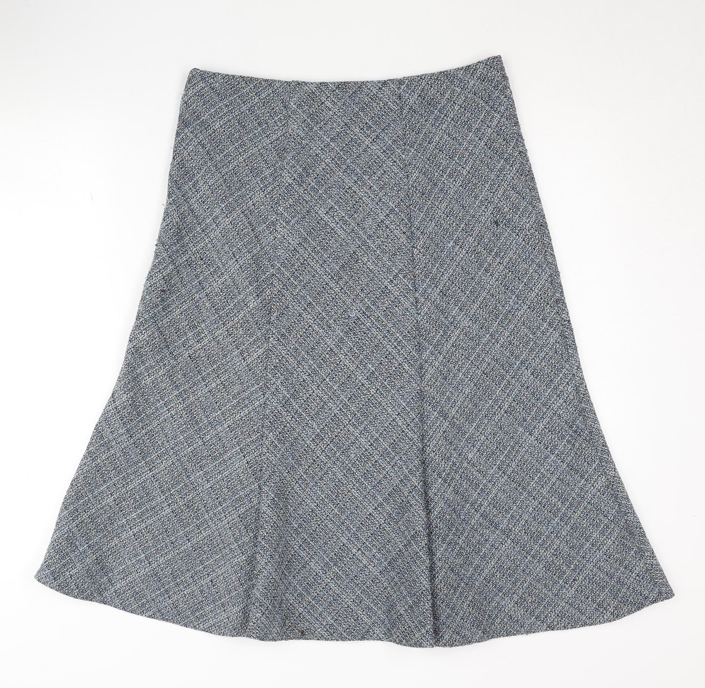 Honor Millburn Women's Grey Flare Skirt Size 12