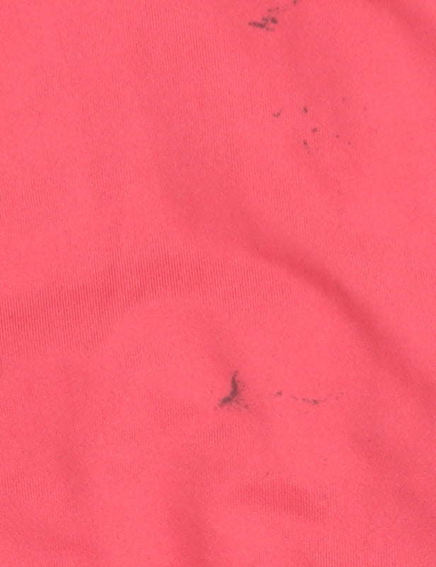 Adidas Women's Red T-Shirt, Size M, Quick Dry Activewear