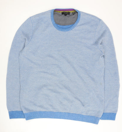 Ted Baker Men's Blue Pullover Jumper - Size 6XL