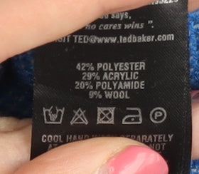 Ted Baker Men's Blue Pullover Jumper - Size 6XL