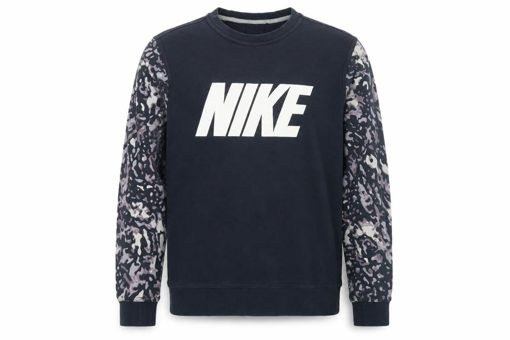Mens UK Size M Nike Black Pullover Sweatshirt