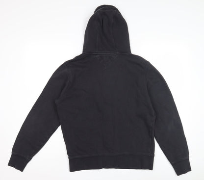 Tommy Hilfiger Men's Black Hoodie S Pullover Logo