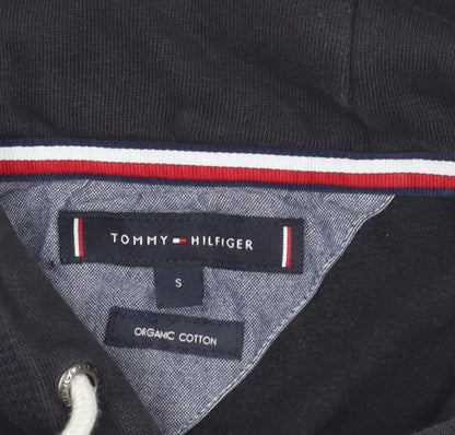 Tommy Hilfiger Men's Black Hoodie S Pullover Logo