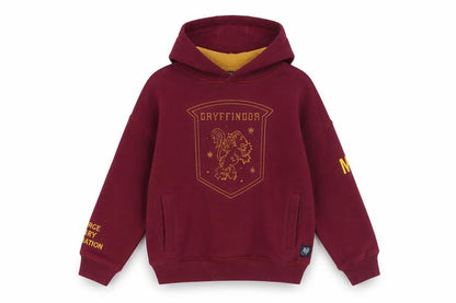 Front view of Marks & Spencer girls’ red harry potter pullover hoodie 8 years