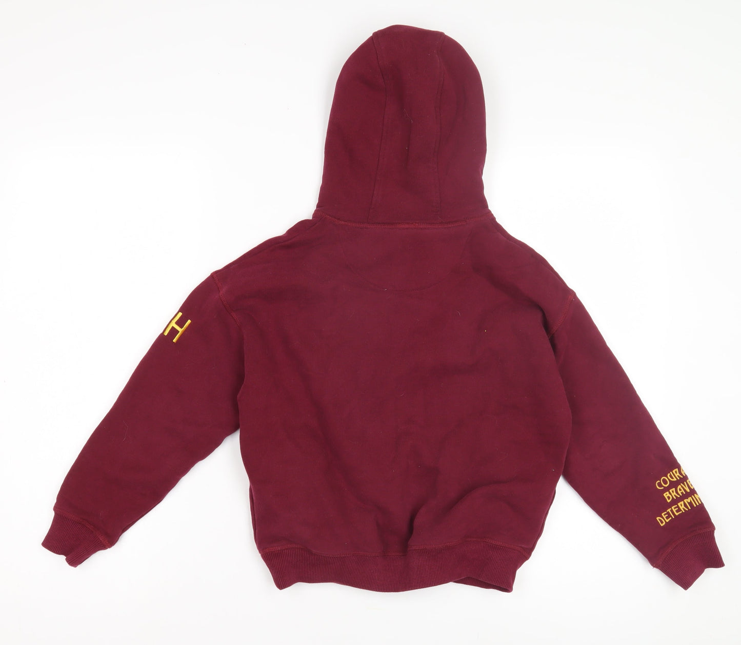 Marks and Spencer Girls Red Harry Potter Pullover Hoodie 8 Years