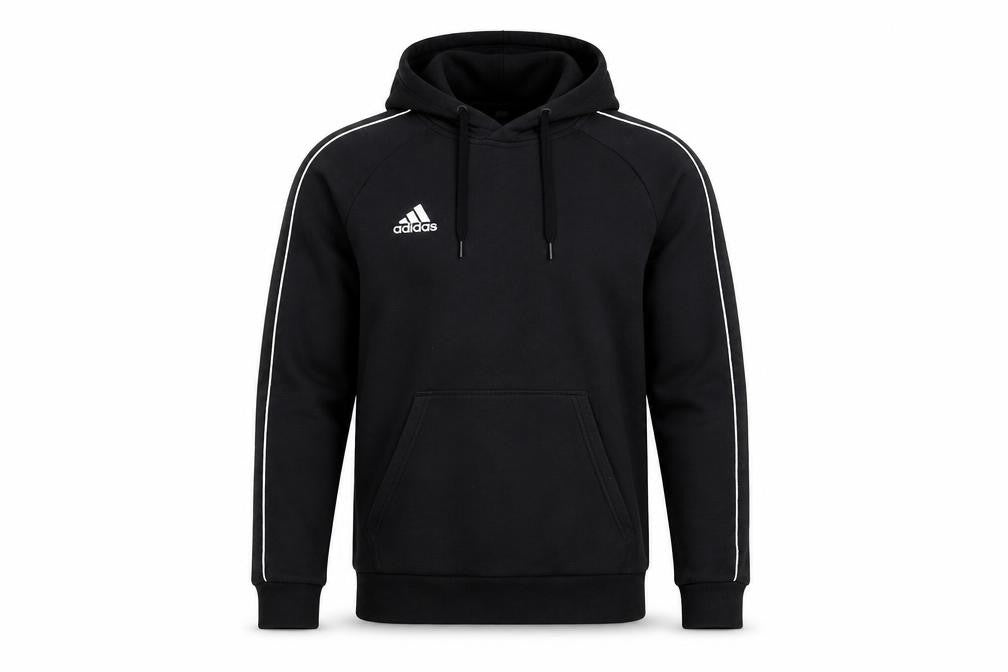 Mens UK Size M adidas Black Pullover Hoodie