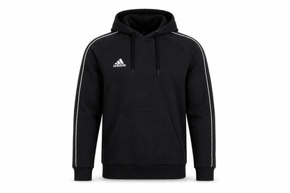 Mens UK Size M adidas Black Pullover Hoodie
