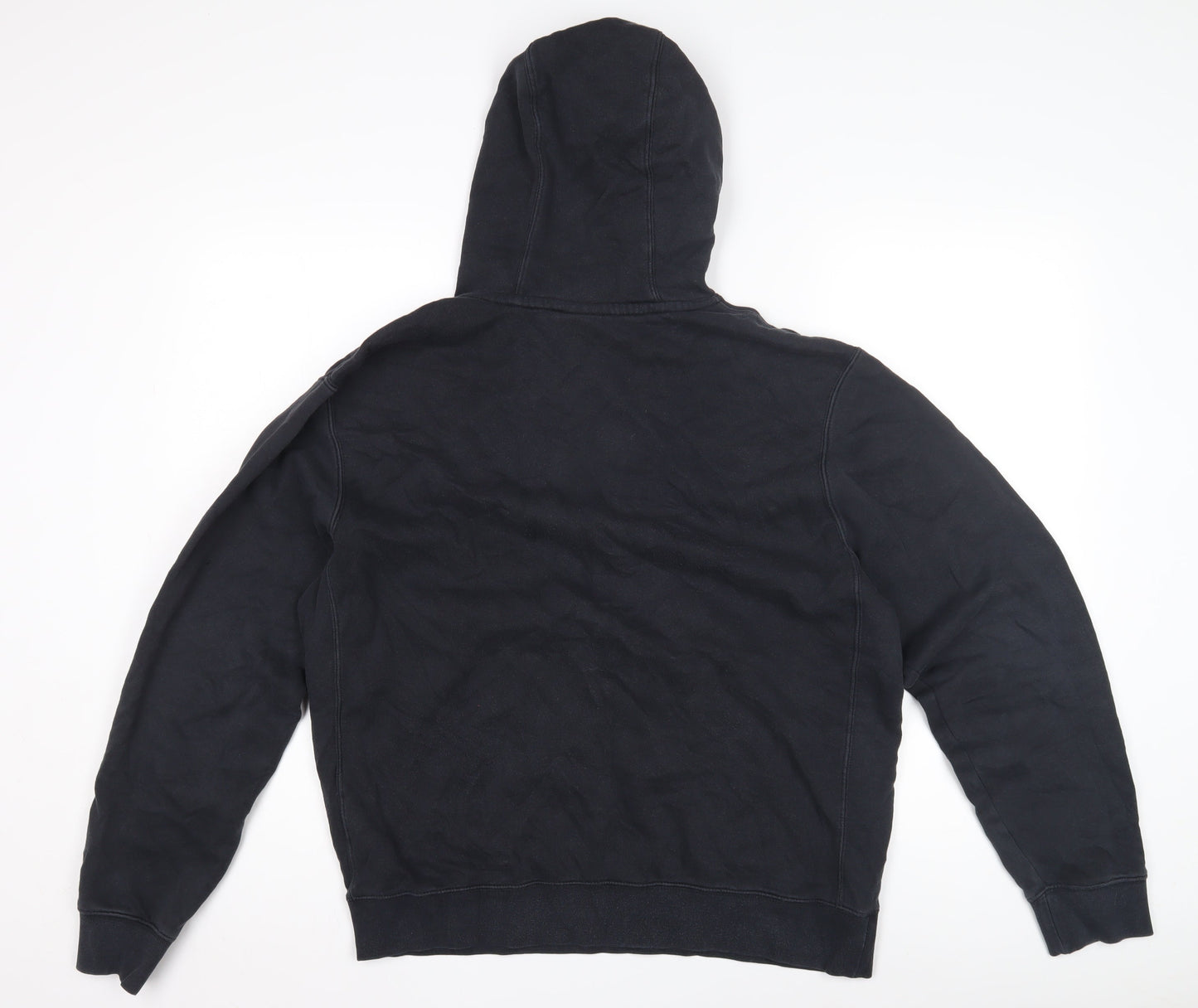 Mens UK Size M Nike Black Pullover Hoodie