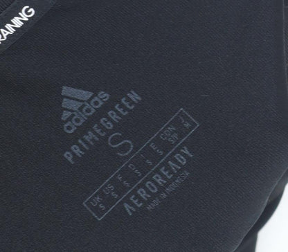 Adidas Boys Black T-Shirt, Size S, Sports Jersey, Activewear
