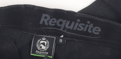 Requisite Women's Black Slim Trousers Size 8