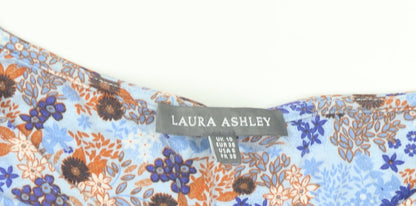 Womens UK Size 10 Laura Ashley Multicoloured  Blouse