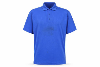 Adidas Men's Blue Polo Shirt, Size M, Casual Basic Style