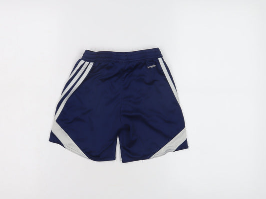 Adidas Men's Blue Athletic Shorts S, Gym & Running