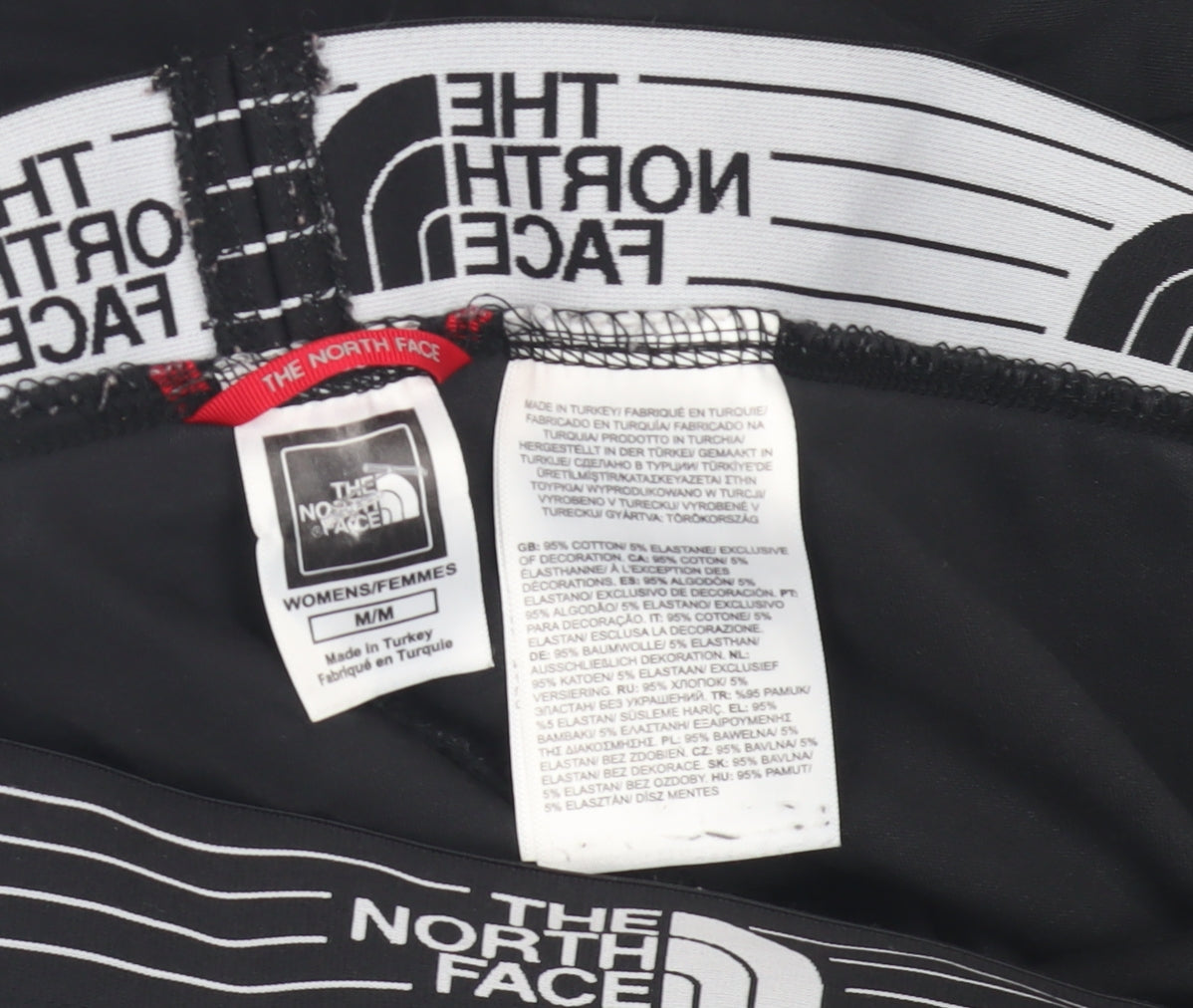 The North Face Black Unisex Active Leggings M