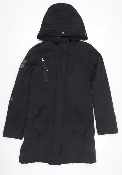Bench Black parka coat woman's Size XS
