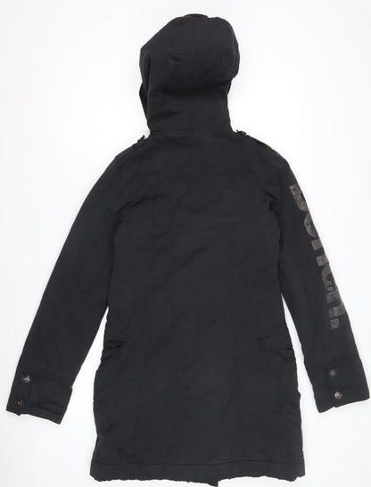Bench Black parka coat woman's Size XS