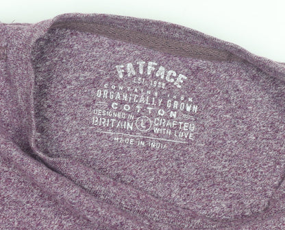 Mens UK Size L Fatface Purple  T-Shirt
