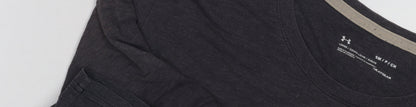 Under Armour Men’s Black T-Shirt M Regular Fit