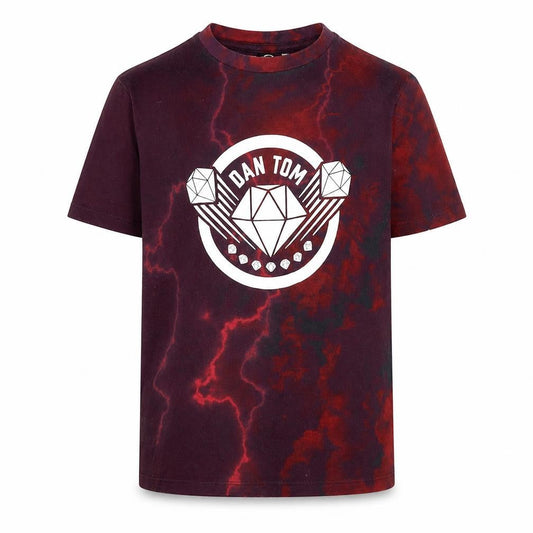 George Boys Red Graphic Print T-Shirt, Size 10-11, Pullover Style