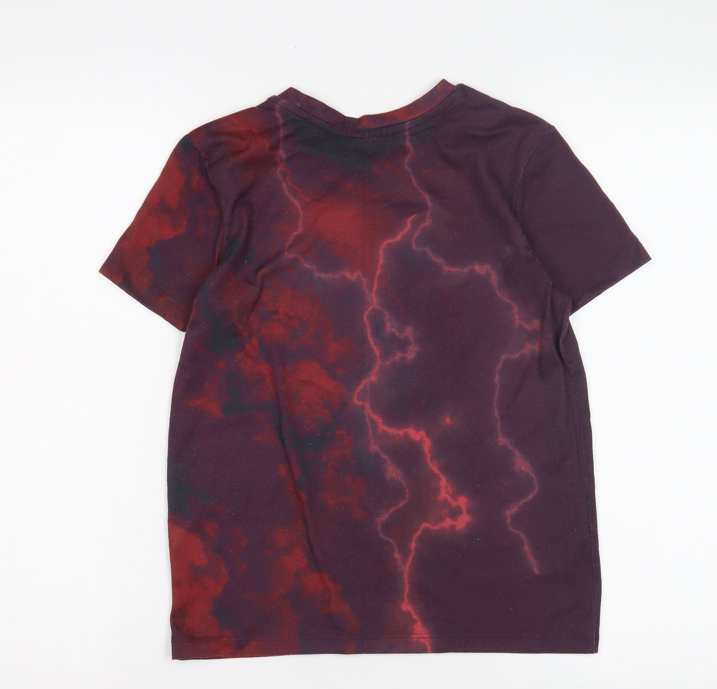 George Boys Red Graphic Print T-Shirt, Size 10-11, Pullover Style