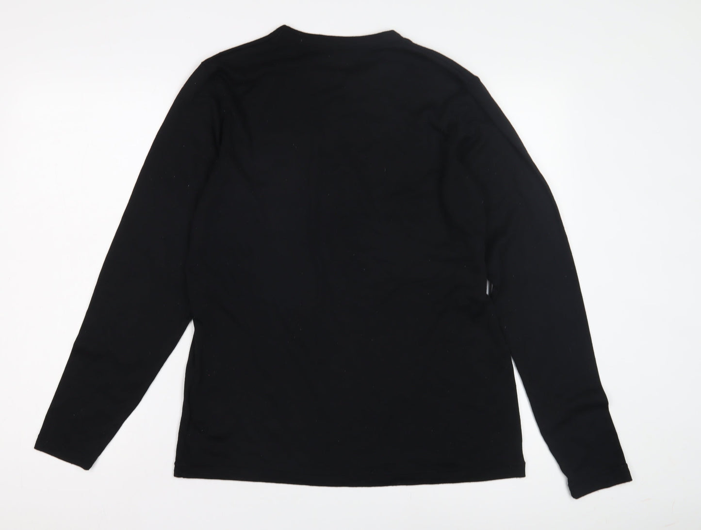 Peter Storm Men's Black Long Sleeve T-Shirt, Size M