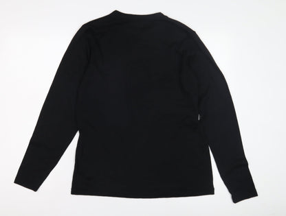 Peter Storm Men's Black Long Sleeve T-Shirt, Size M