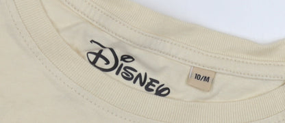 Disney Beige Minnie Mouse Girls T-Shirt M