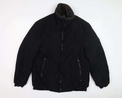 Mens UK Size XL Charles Norton Black Basic Jacket