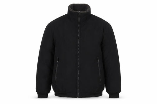 Mens UK Size XL Charles Norton Black Basic Jacket