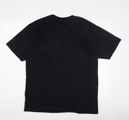 ID Identity Black Unisex Adults L Graphic T-Shirt