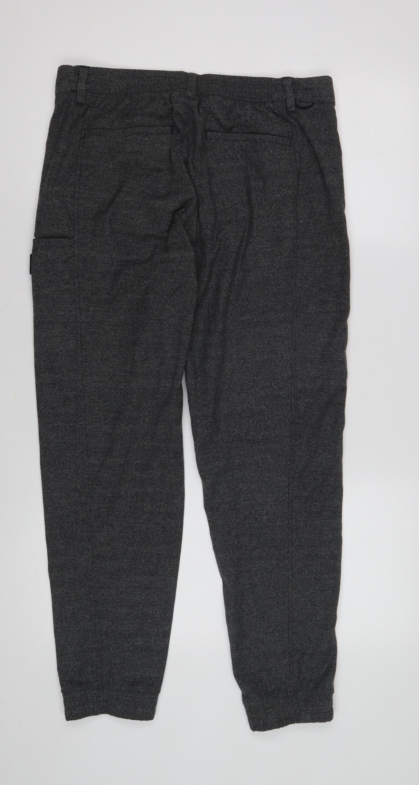 Adidas Men's Grey Jogger Trousers, Medium, Casual