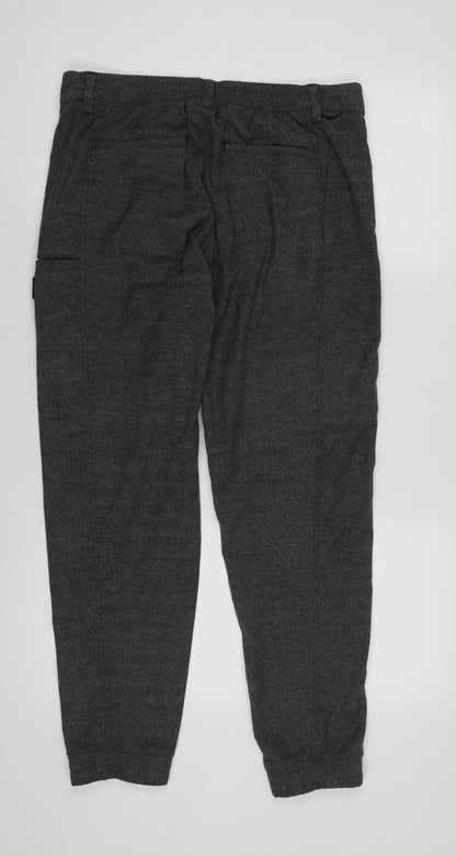 Adidas Men's Grey Jogger Trousers, Medium, Casual