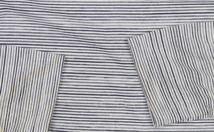 Jasper Conran Women's Blue Striped T-Shirt - Size 12