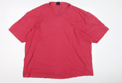 Mens UK Size 2XL Cotton Traders Red  T-Shirt