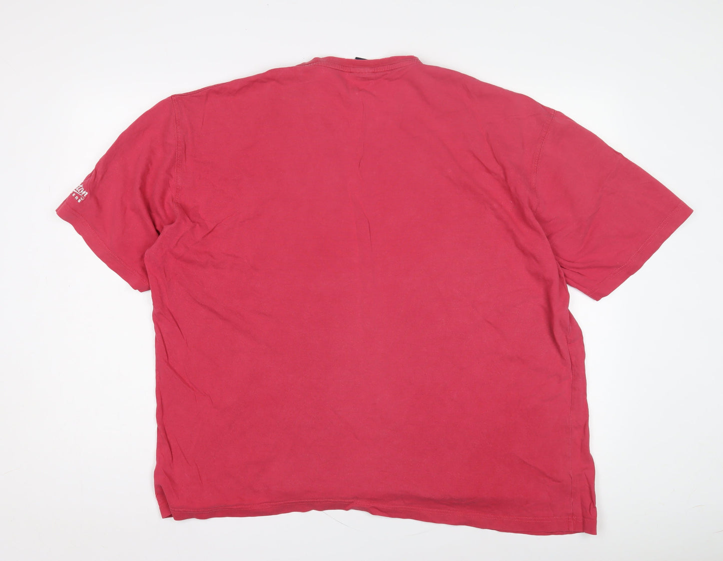Mens UK Size 2XL Cotton Traders Red  T-Shirt