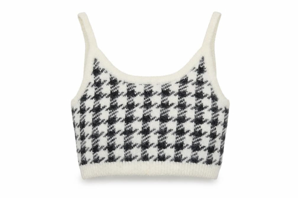 Womens UK Size M NA-KD Multicoloured Cropped Tank