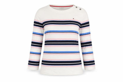 Womens UK Size XS Tommy Hilfiger Multicoloured Pullover Jumper