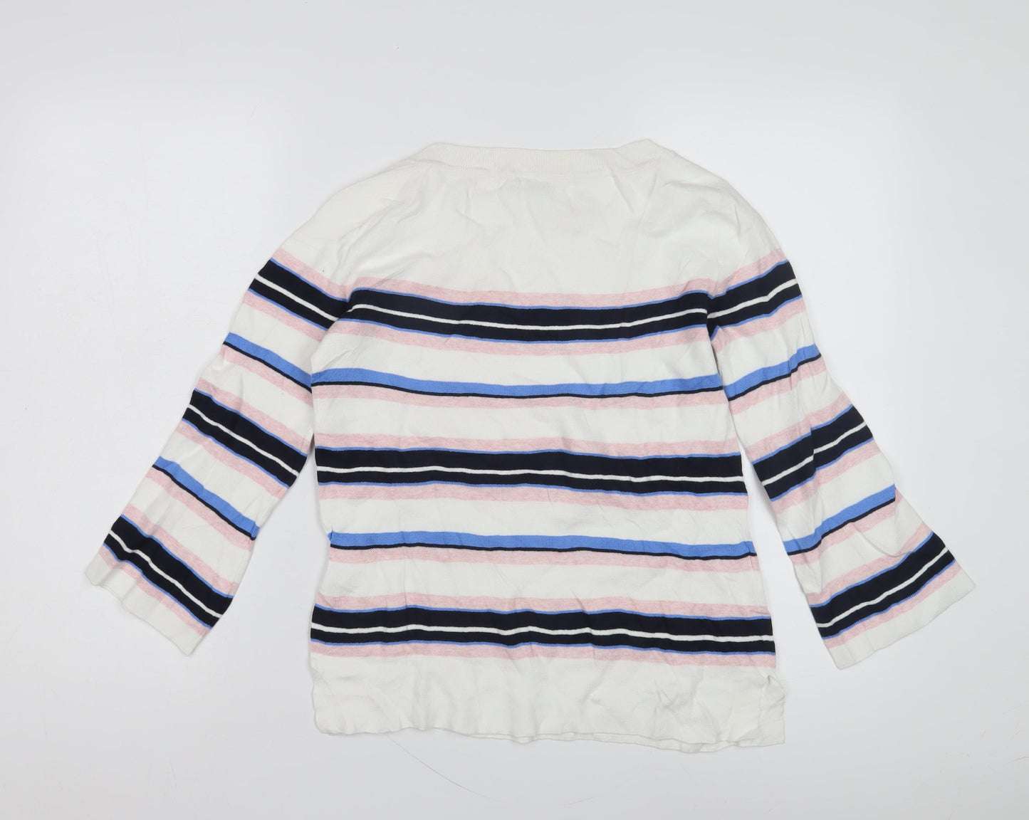 Womens UK Size XS Tommy Hilfiger Multicoloured Pullover Jumper