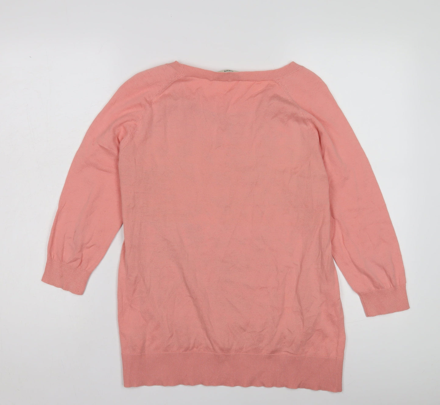 Womens UK Size M Oasis Pink Pullover Jumper