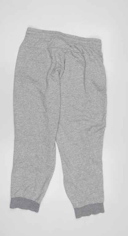 Adidas Women's Grey Jogger Trousers - Size 12-14