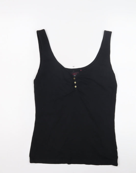 Joe Browns Women's Black Tank Top Size 10 Casual
