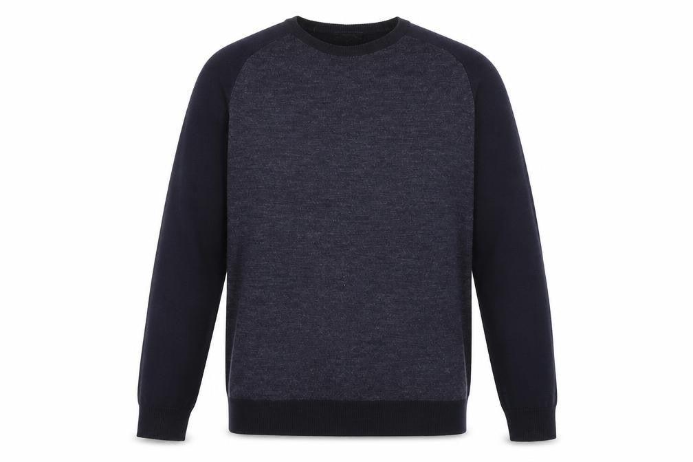 Mens UK Size L Red Herring Blue Pullover Jumper