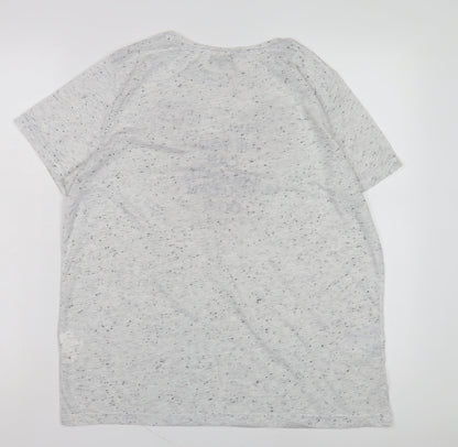 Womens UK Size 14 Disney Grey  T-Shirt