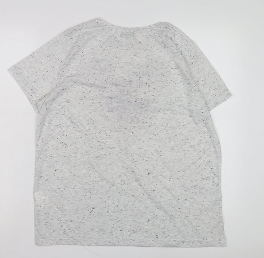 Womens UK Size 14 Disney Grey  T-Shirt
