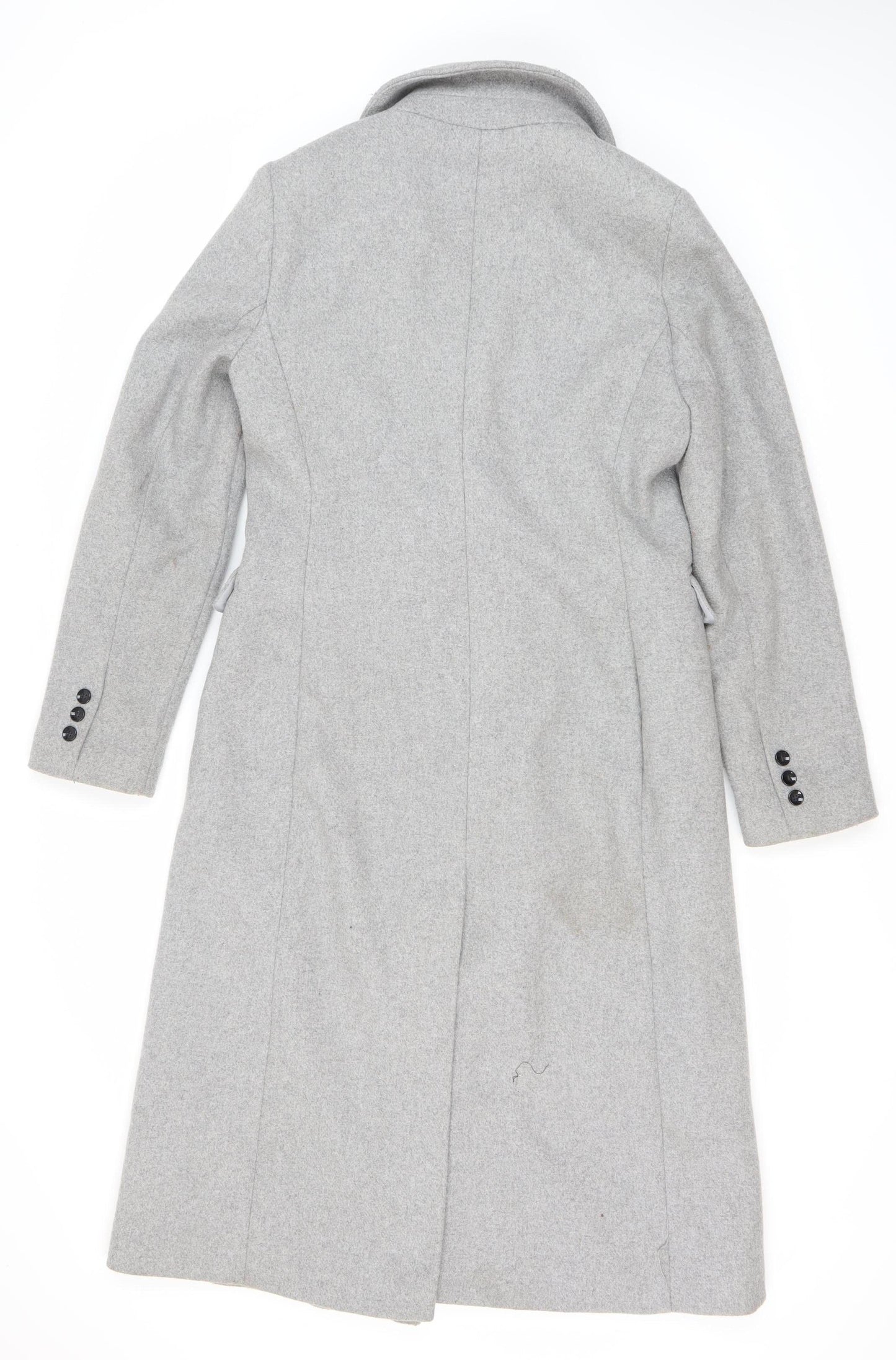 Principles Women's Grey Overcoat, Size 12